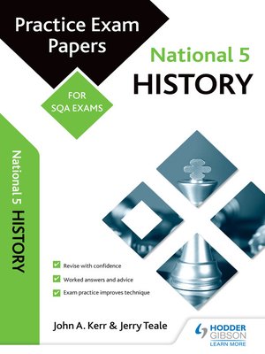 cover image of National 5 History